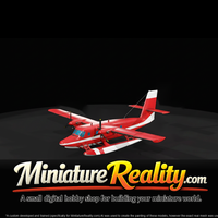 De Havilland DH6 Floatplane miniature, three-quarter view — thumbnail 3