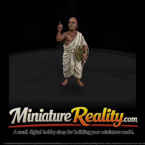 Hist 0060 Historical Aryabhata Miniature Figure