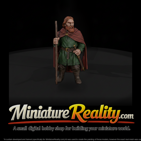 Hist 0093 Historical Erik The Red Miniature Figure