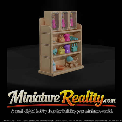 Mr Toyprops 100 001 020 Fashion Doll Store Shelf