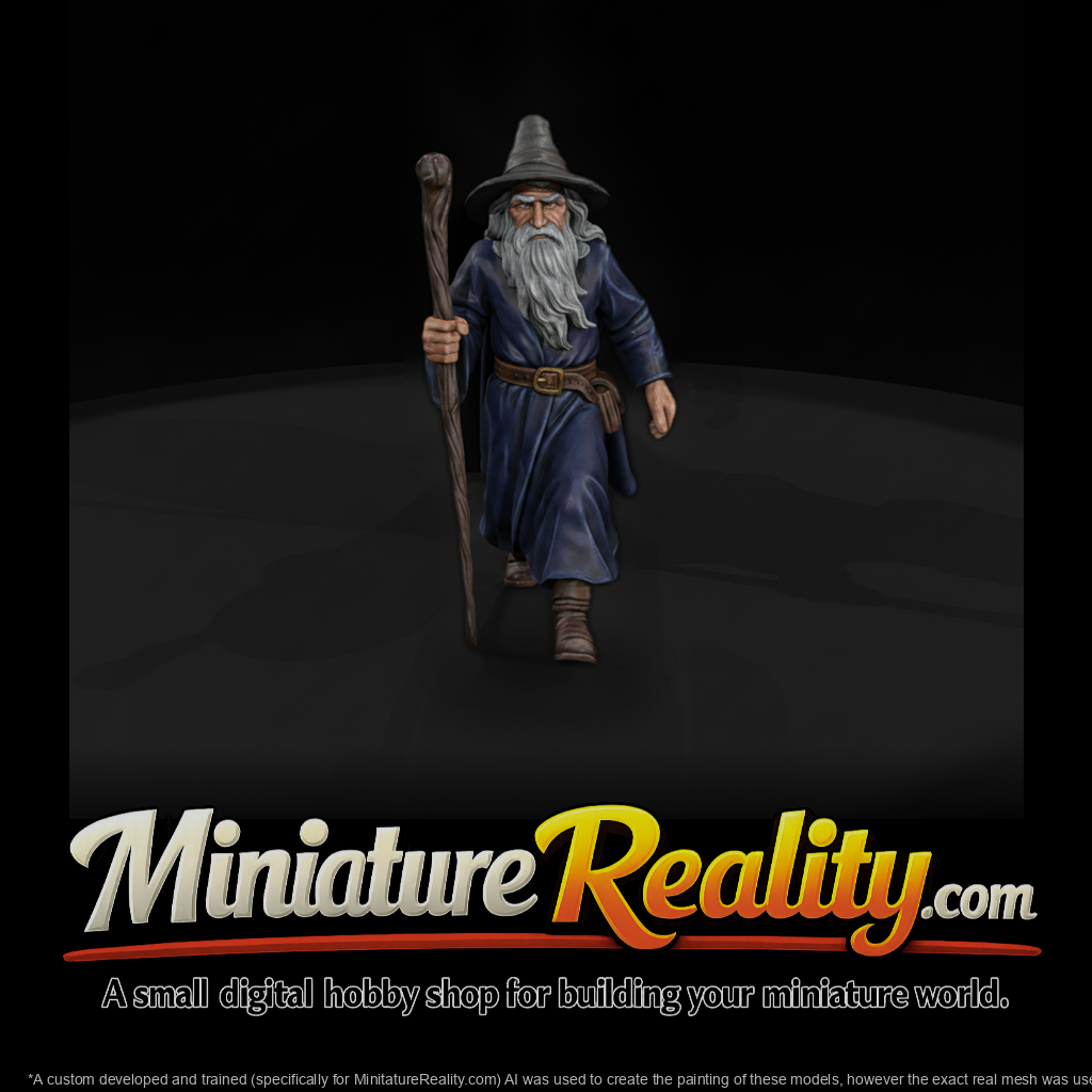 Myth 0418 Mythology Merlin Miniature Figure