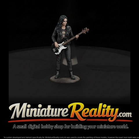 Bnd 018 Metal Band Bass Guitar