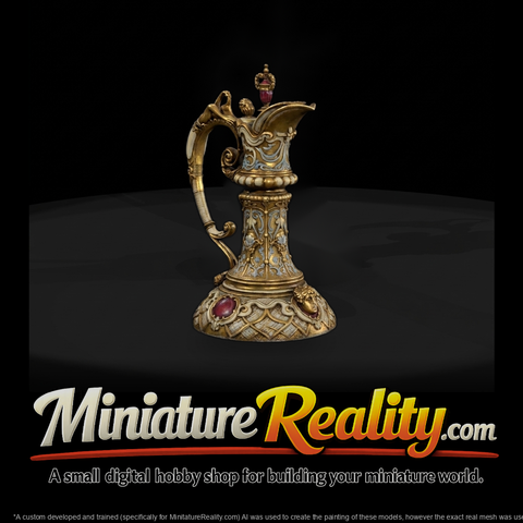 ornate-rococo-wine-ewer-miniature-decorative-ewer-802310