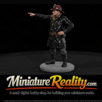1920s Fire Officer Directing Crews — thumbnail 1