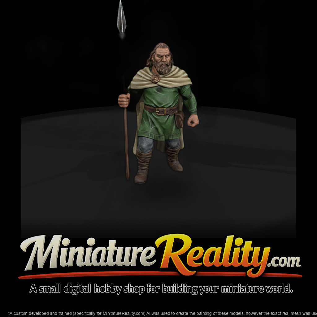 Myth 0407 Mythology Finn Maccool Miniature Figure