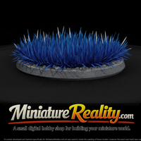 Blue Grass Tuft Scatter Base — thumbnail 1
