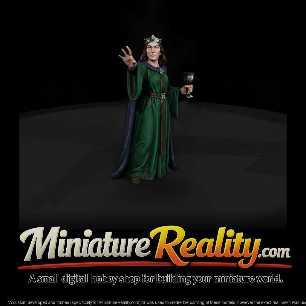 Myth 0419 Mythology Morgan Le Fay Miniature Figure