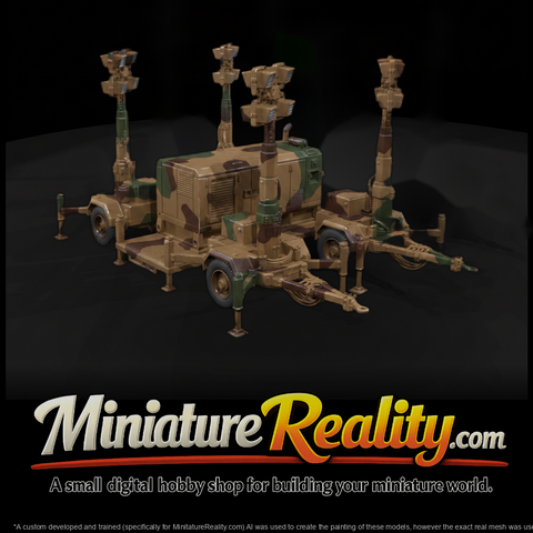 Mil 263 Modern Desert Light Set Array