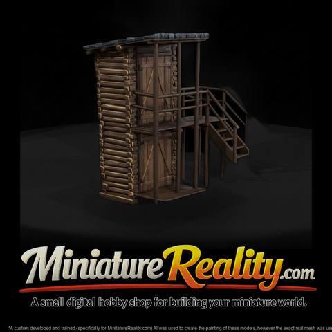 20260612 Tall Two Story Log Outhouse 6636888Ce7