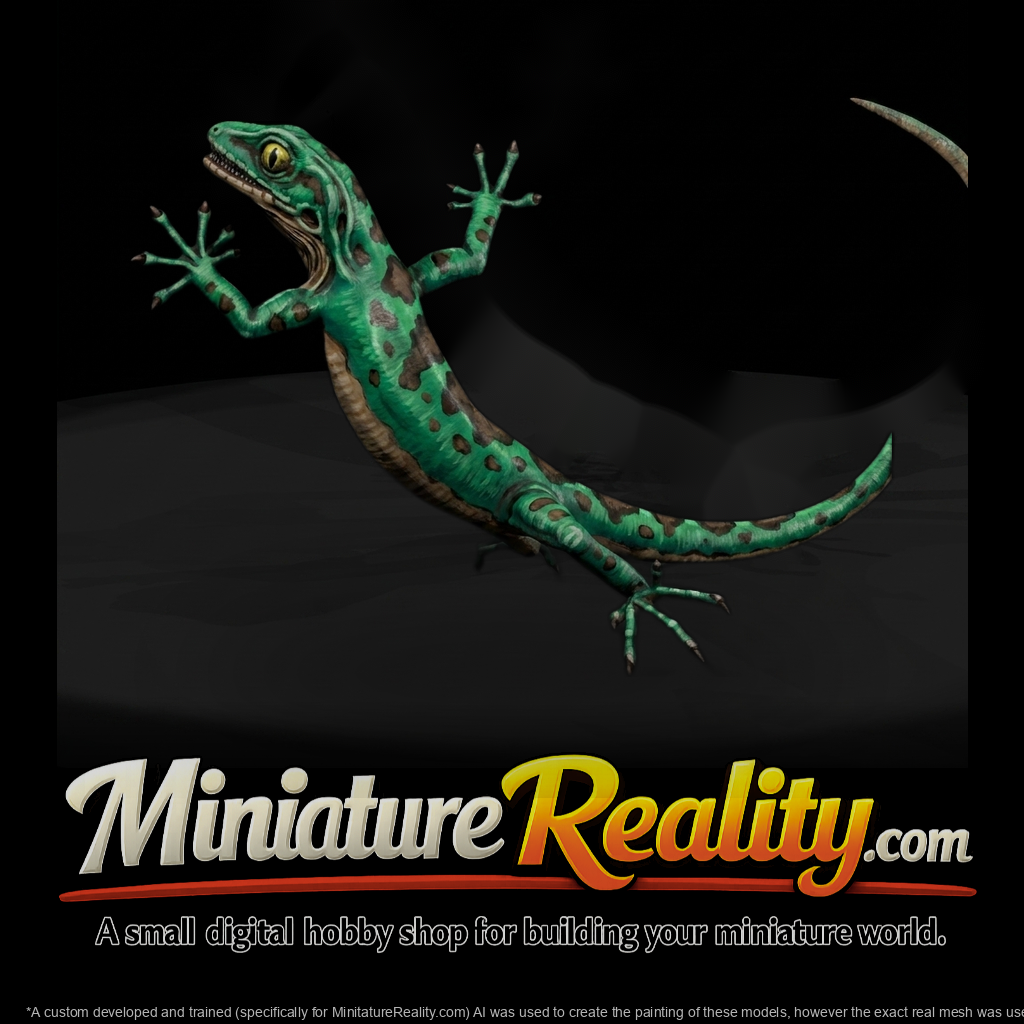 Climbing Gecko — Detailed Reptile