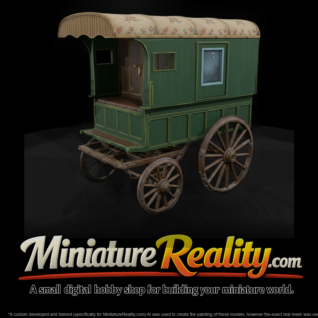 Covered Horse Wagon
