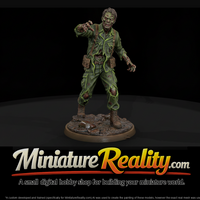 Zombie Soldier in Torn Field Fatigues — thumbnail 1