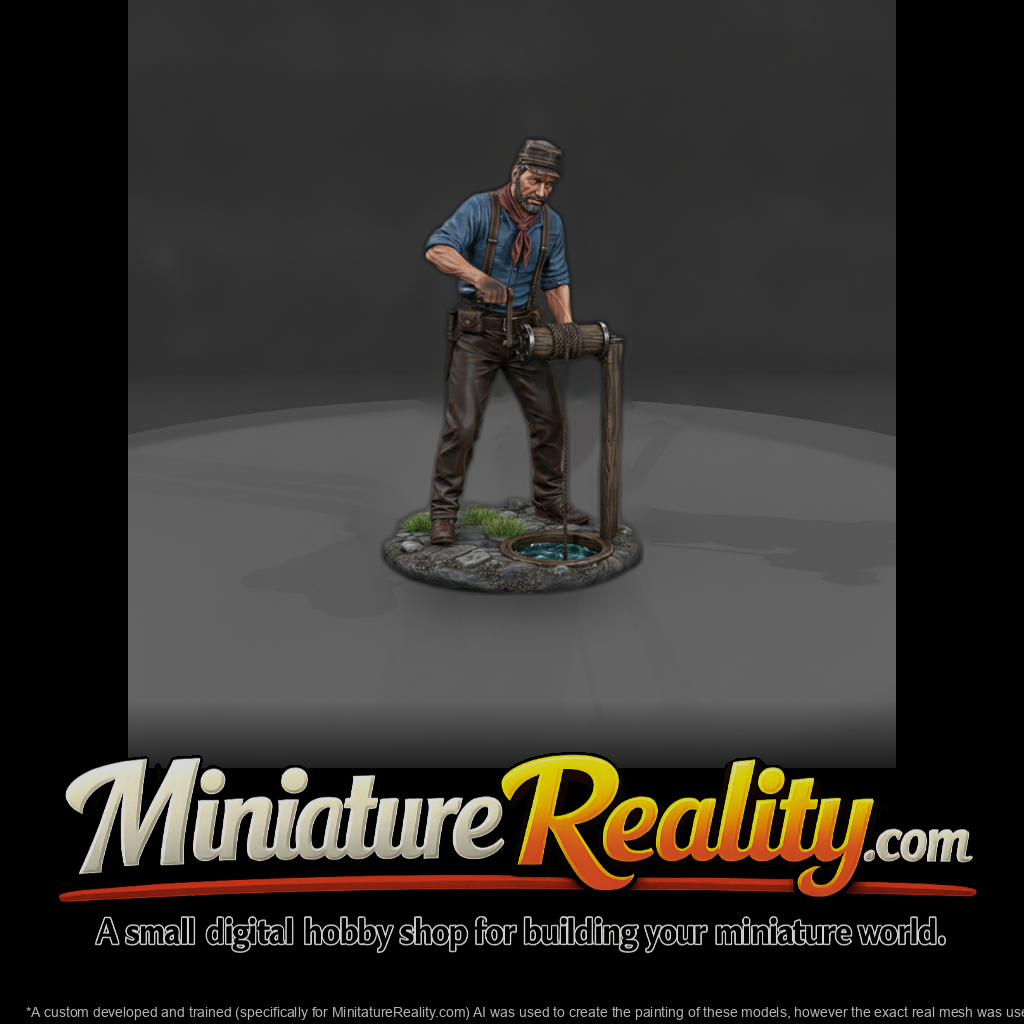 Old West Windlass Operator