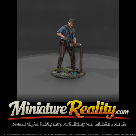 Old West Windlass Operator