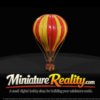 Hot Air Balloon 2025 miniature, three-quarter view — thumbnail 3