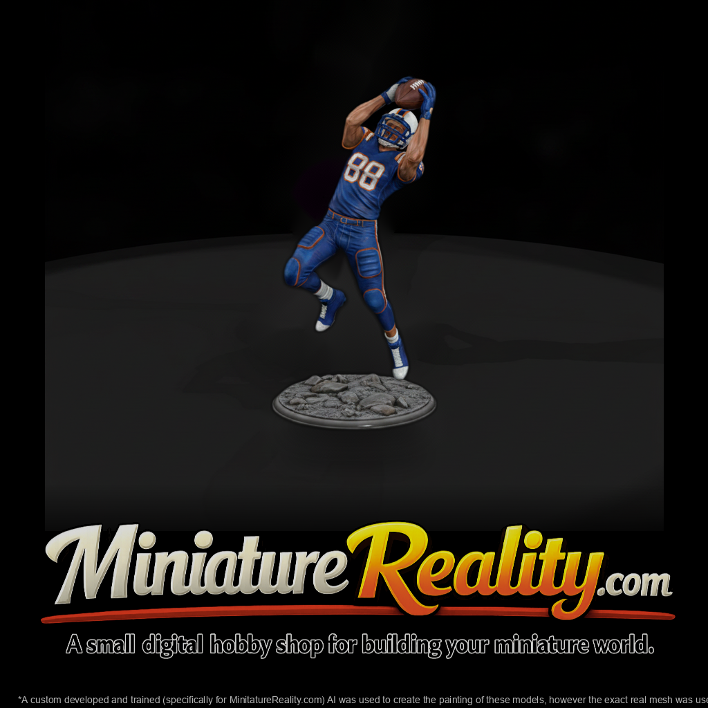 Poparc 0291 Football Receiver Reach Alternate Pose