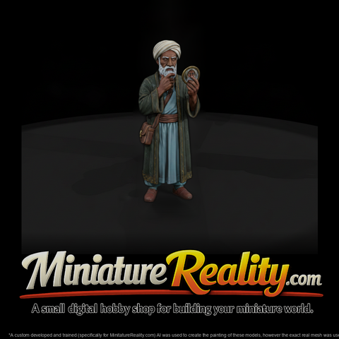 Hist 0078 Historical Ibn Al Haytham Miniature Figu