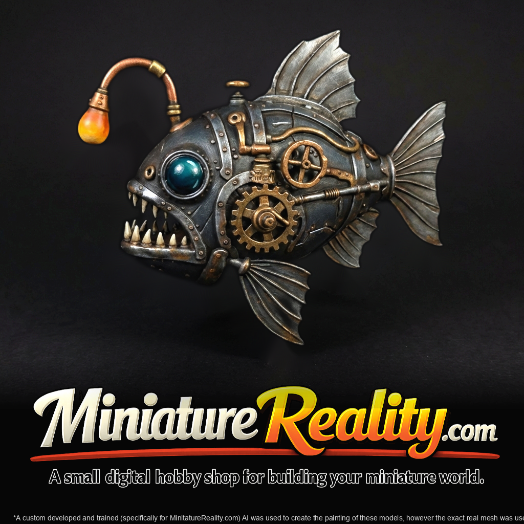 Nightmare Clockwork Creatures Clockwork Piranha