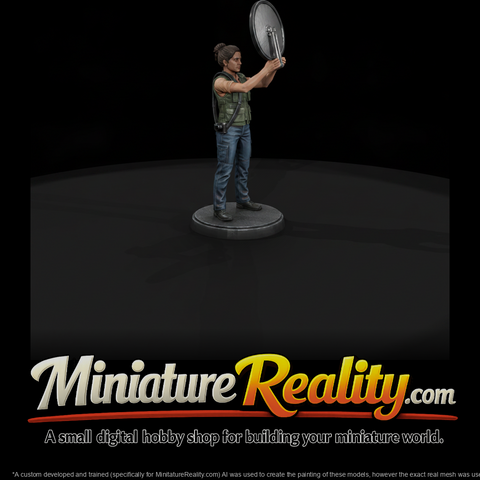 Gala Photographer Assistant miniature, three-quarter view