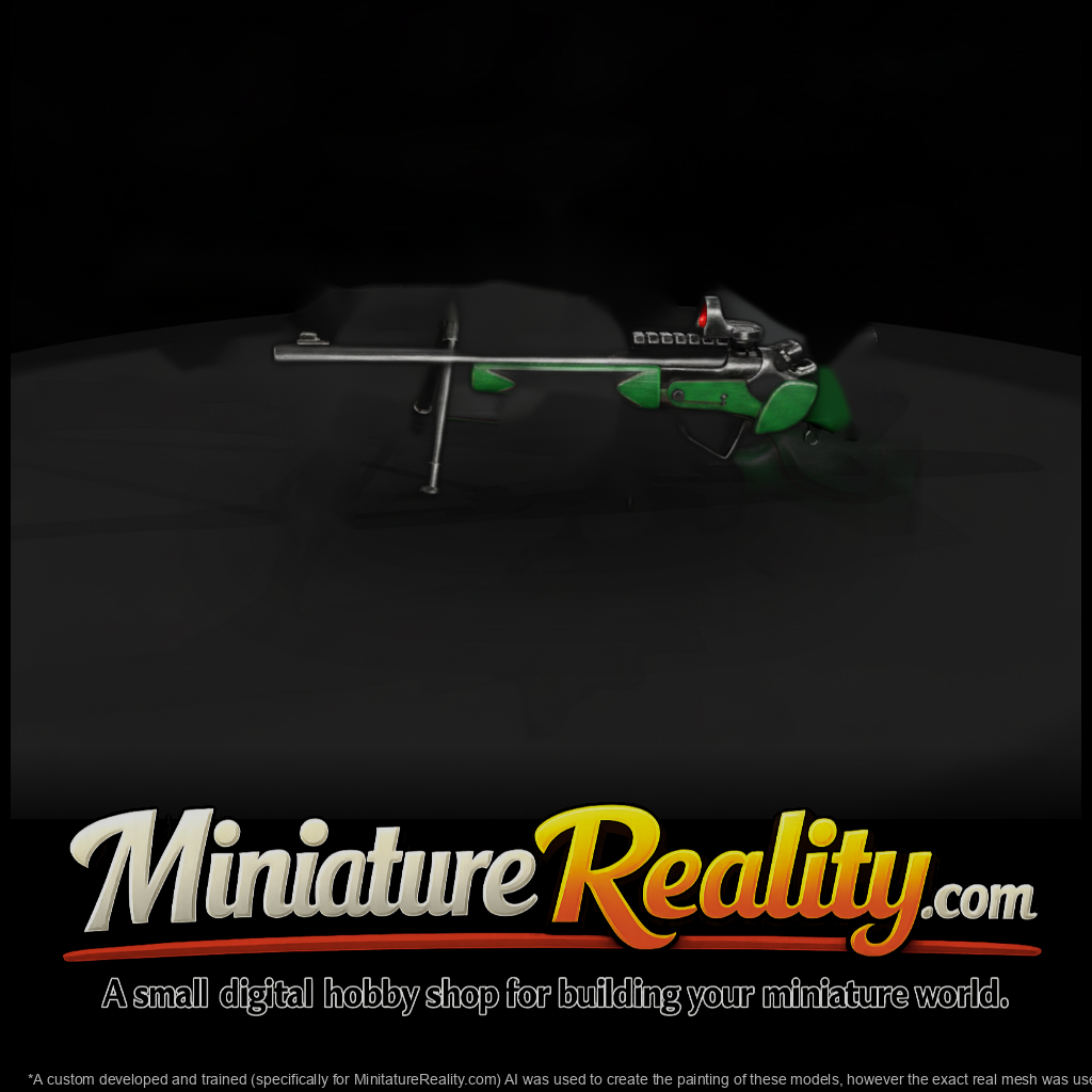 Break-Action Single-Shot Hunting Rifle