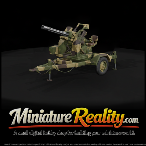 Mil 227 1980S Cold War Vulcan Air Defense Gun