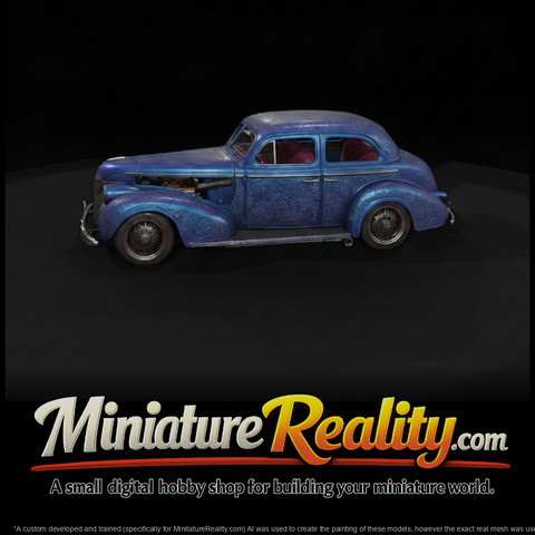 Car 001 Lowrider Chrome Serpent
