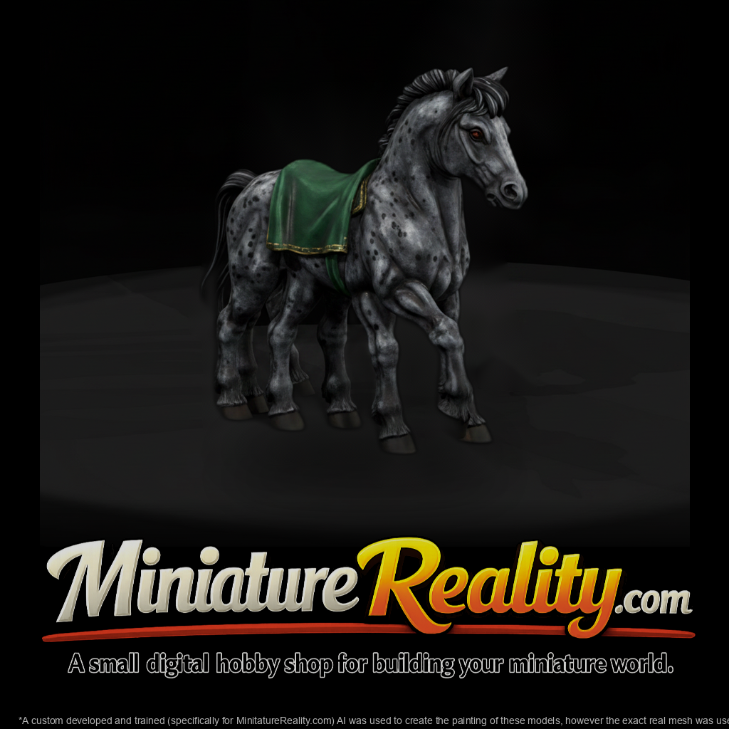 Myth 0327 Mythology Sleipnir Miniature Figure