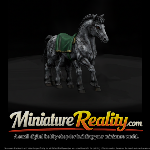 Myth 0327 Mythology Sleipnir Miniature Figure