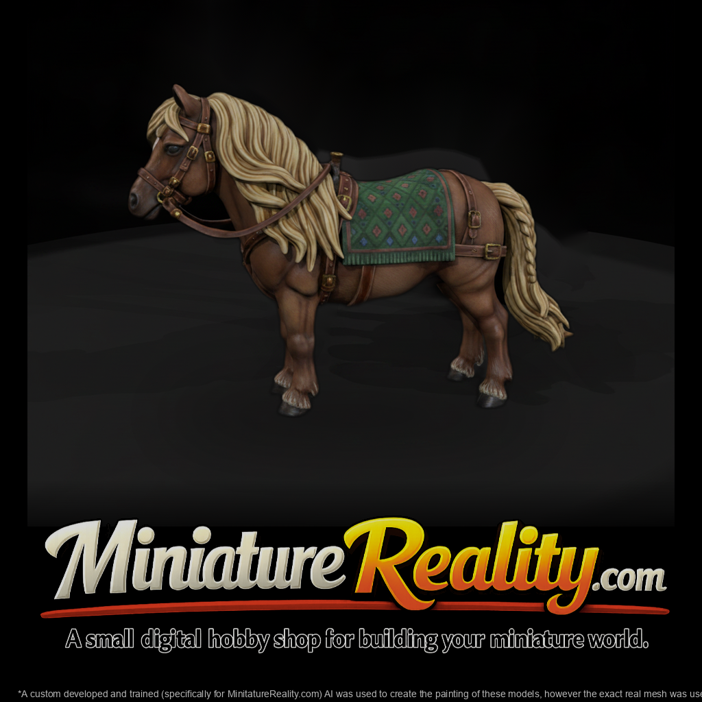 Cir 132 Animal Miniature Pony