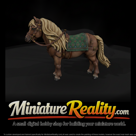 Cir 132 Animal Miniature Pony