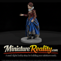 Elizabethan Courtier Lady in a Ruff — thumbnail 1