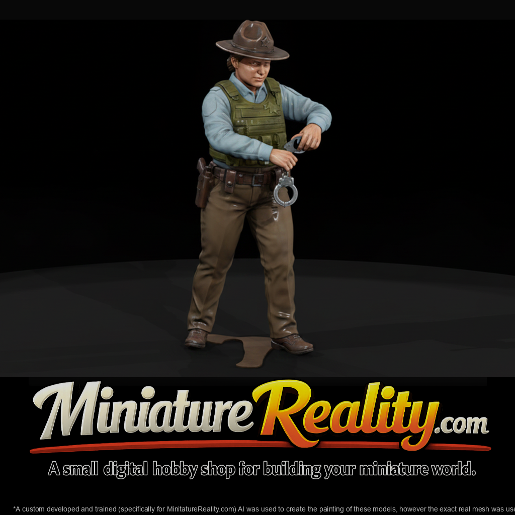 Rural Deputy Opening Handcuffs