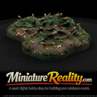 Sculpted Undergrowth Terrain Base — thumbnail 1