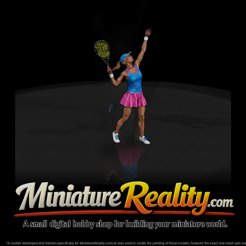 0081 Sports Tennis Serve F