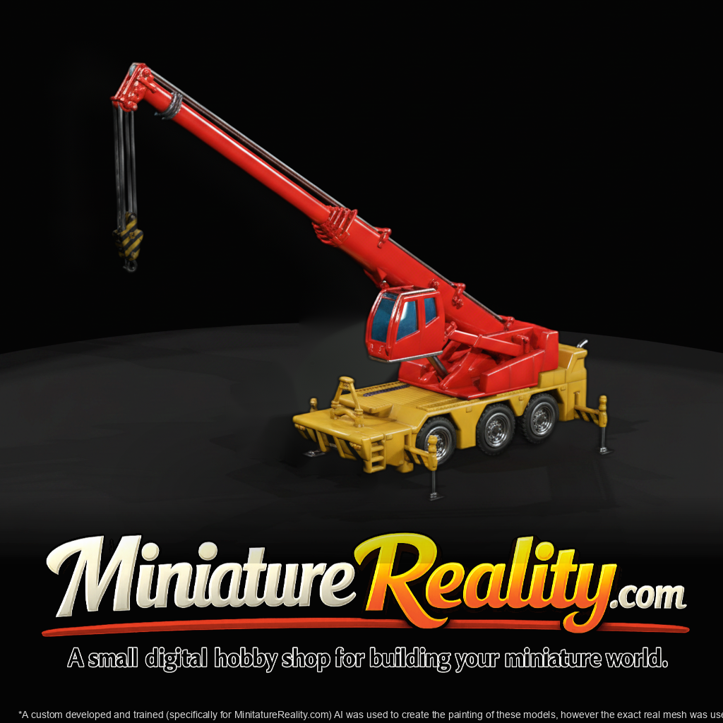 Short 6x6 Mobile Crane