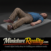 Injured Man Lying Casualty — thumbnail 1