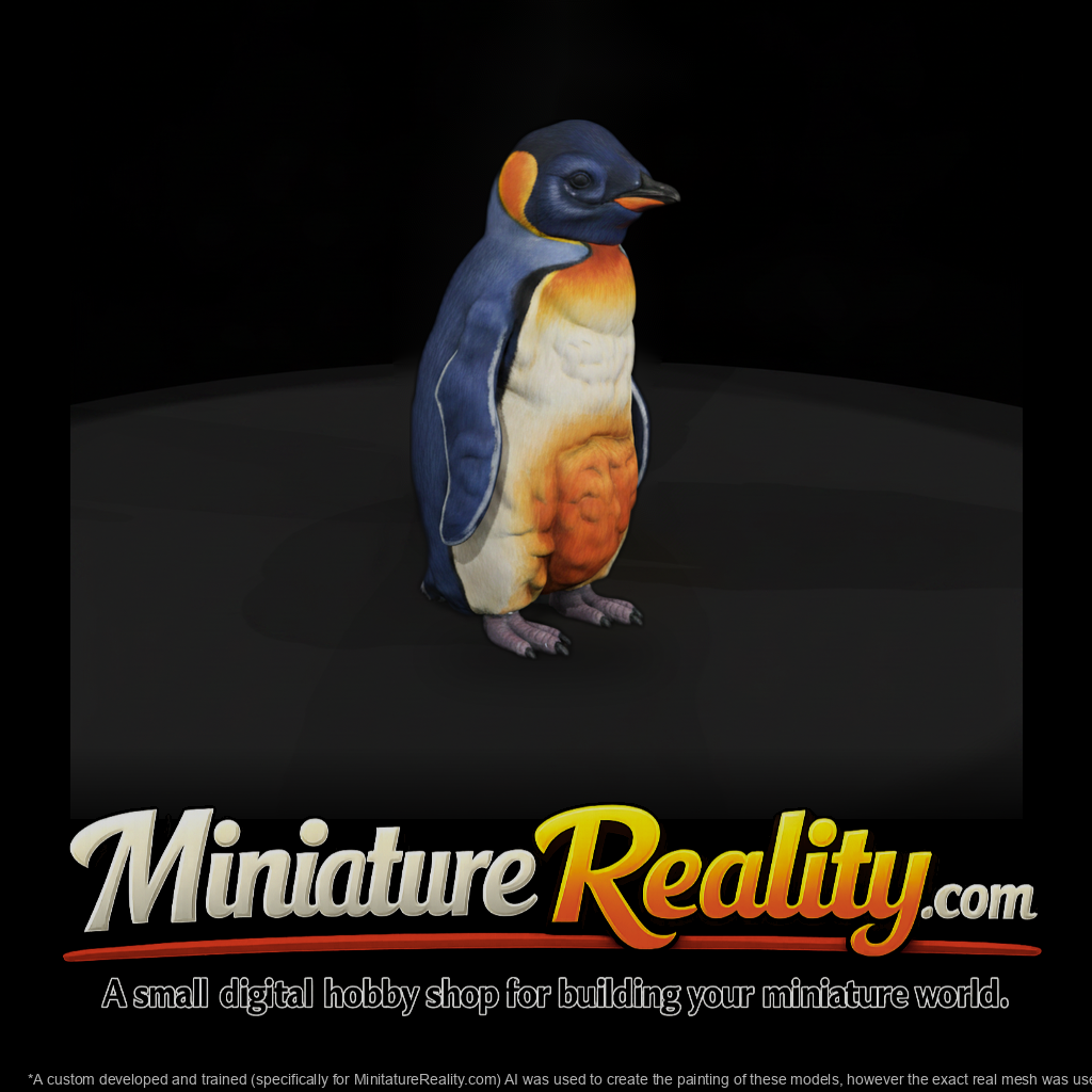 Adolescent King Penguin