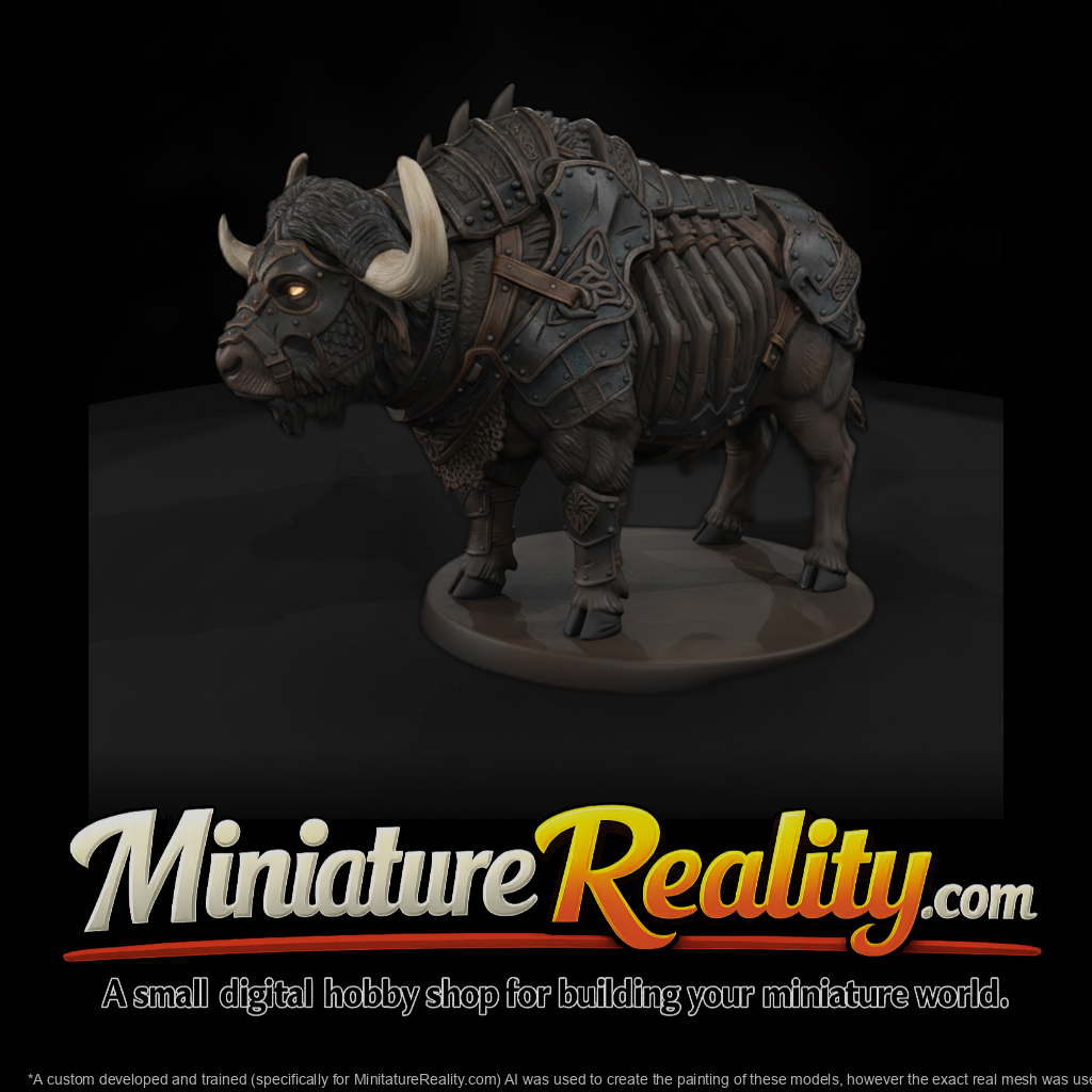 Armored War Bison Beast