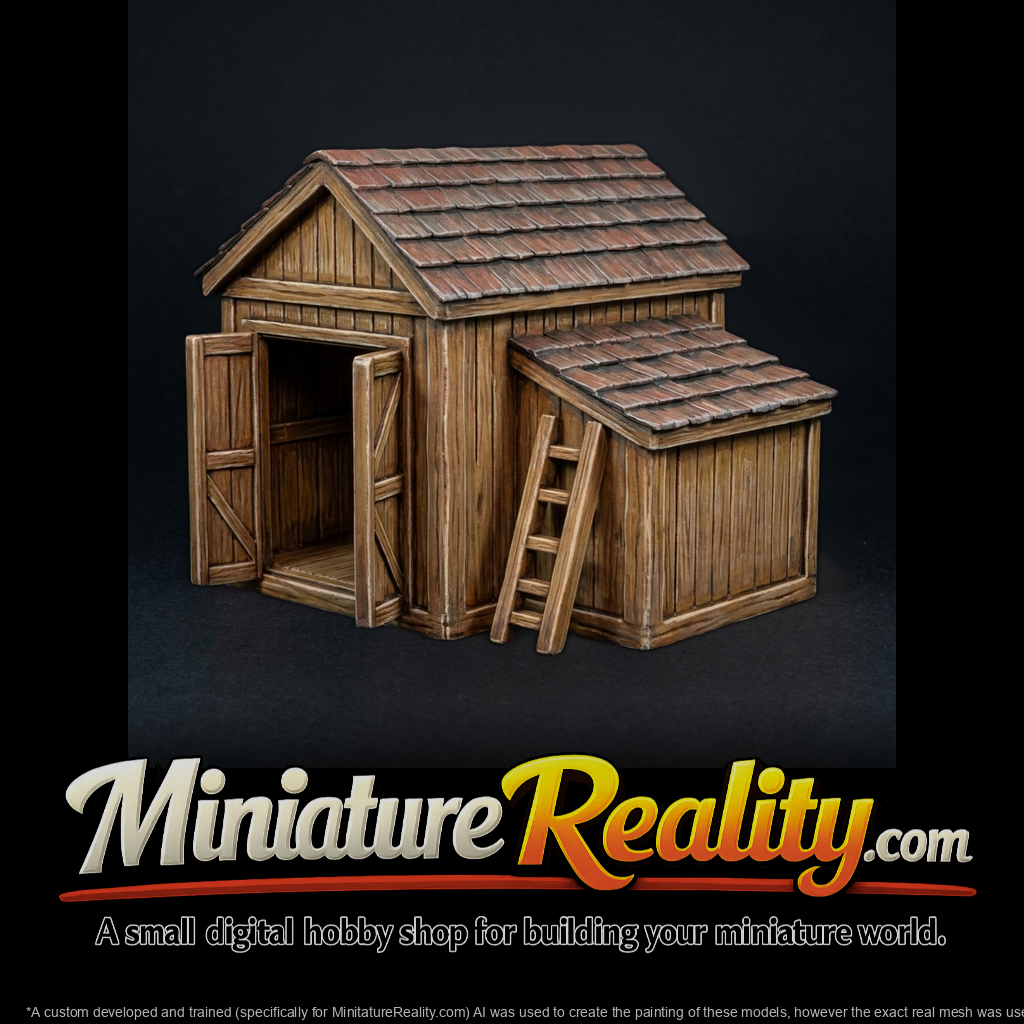 Stylized Garden Shed