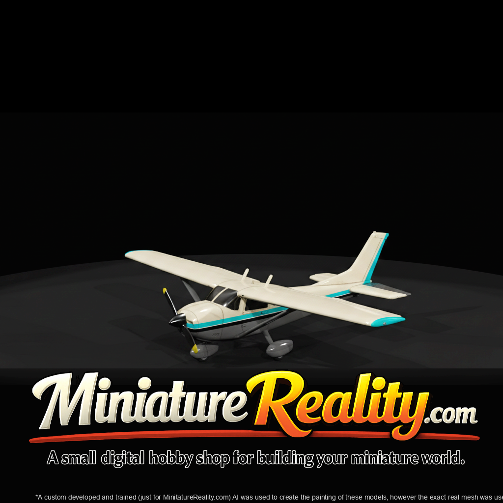 Cessna 182 Skyline II miniature, three-quarter view