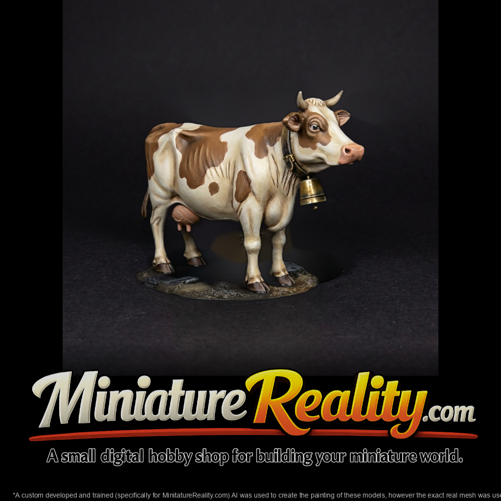 Stylized Farm Cow