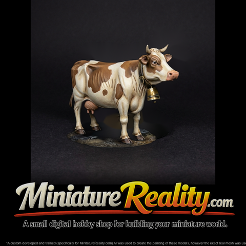 Stylized Farm Cow
