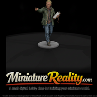 Event Manager Directing with Clipboard miniature, three-quarter view — thumbnail 1
