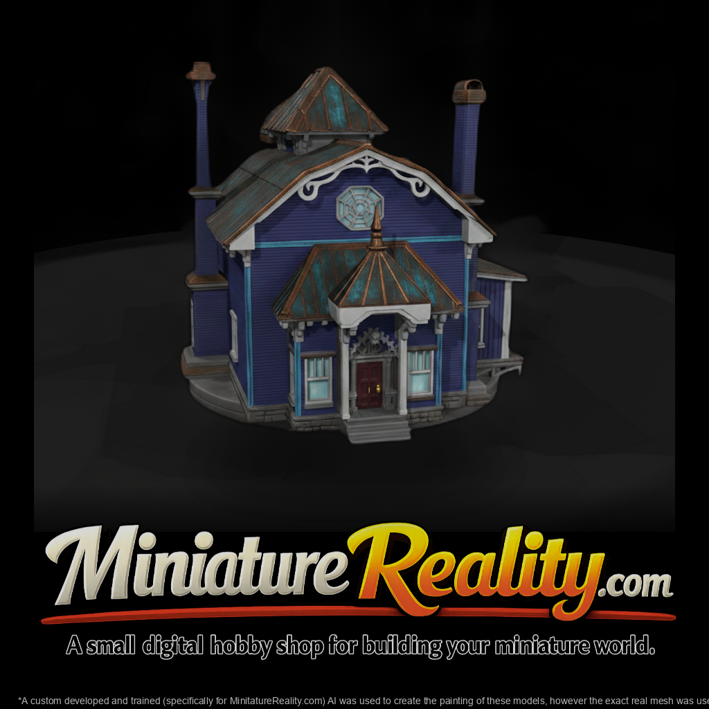 20260612 Weathered Victorian House Model Bf322Dfcc