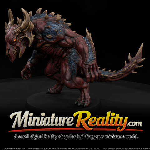 Spiked Horned Demon Beast