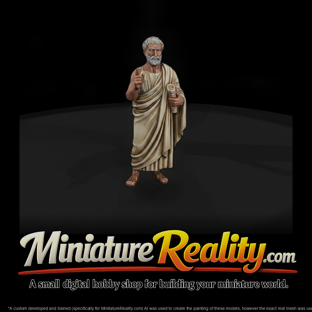 Hist 0023 Historical Aristotle Miniature Figure