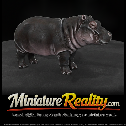 Ant 036 Hippopotamus Adolescent