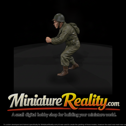 Ww2 Army 071 Wwii U S Army Mortar Crewman Figure