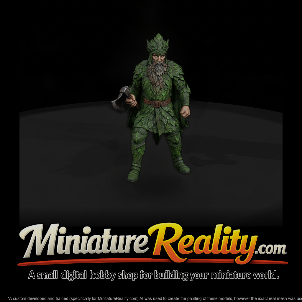 Myth 0416 Mythology Green Knight Miniature Figure