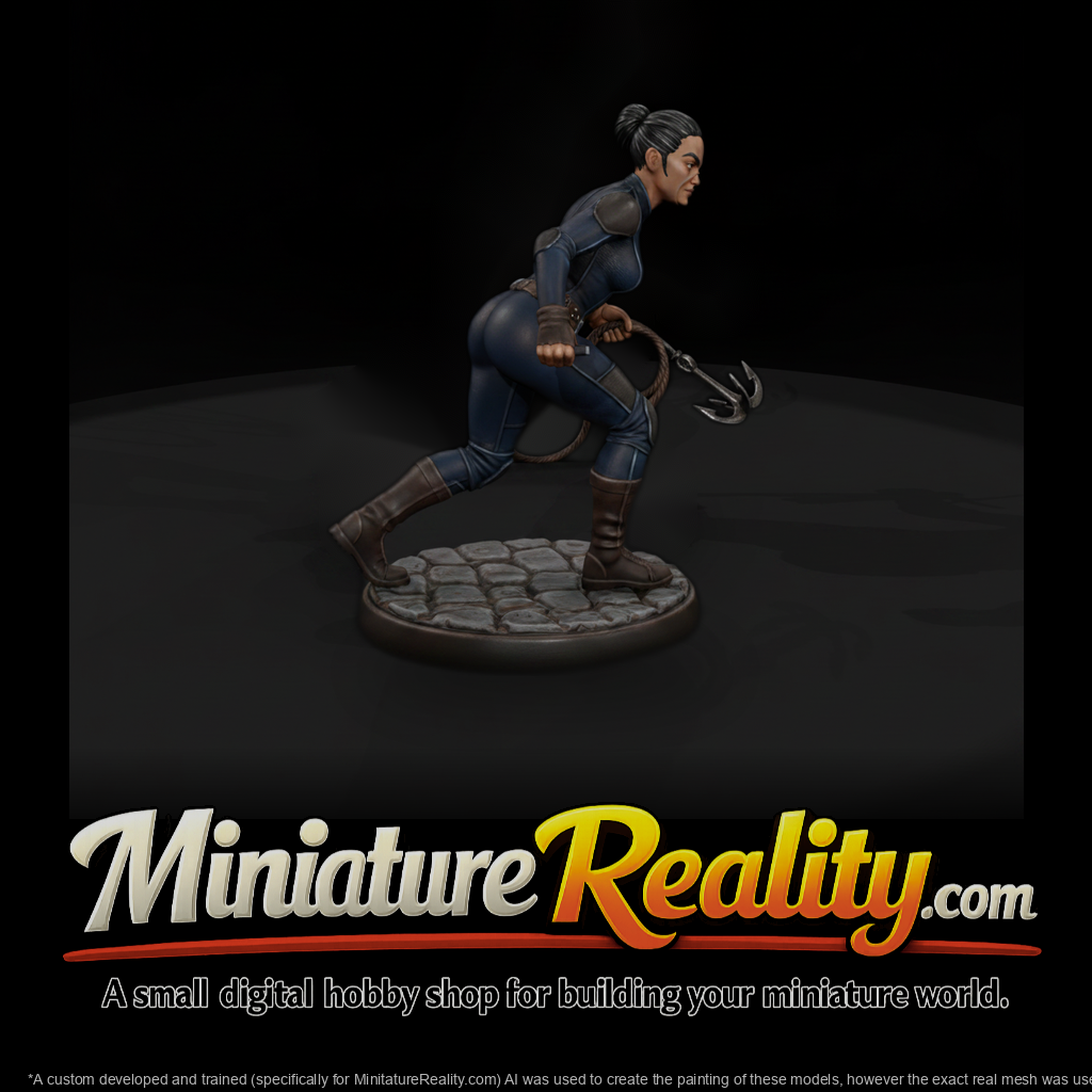 Crouching Cat Burglar